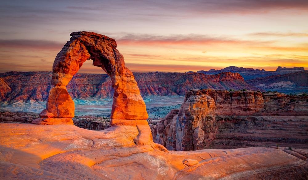 Delicate Arch, Arches National Park, UT.