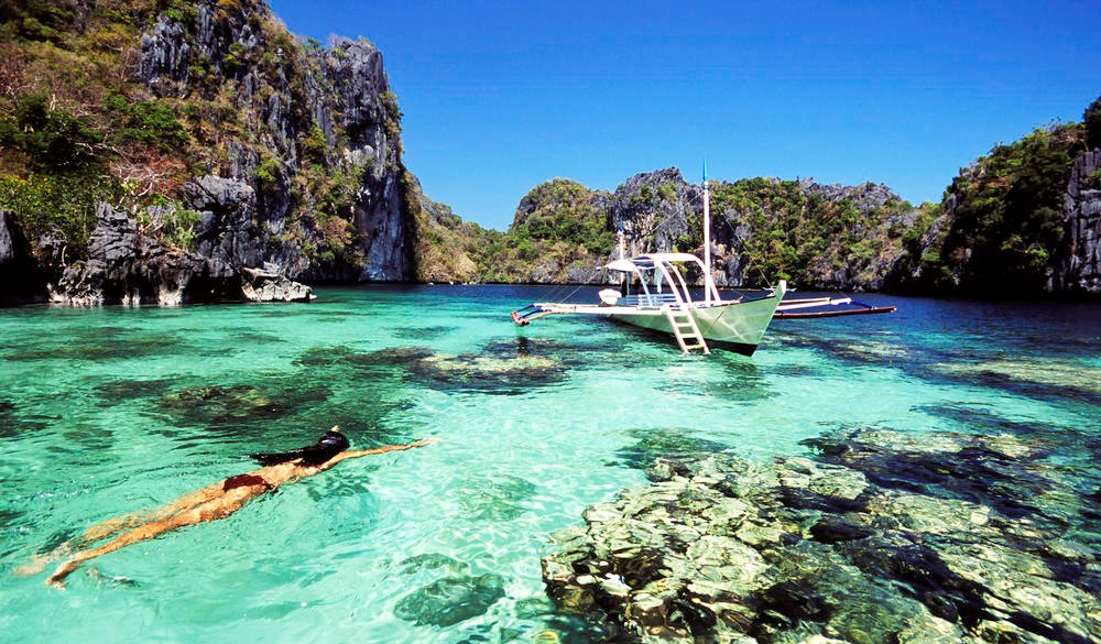 Snorkeling in Miniloc lagoon, best snorkelling spot