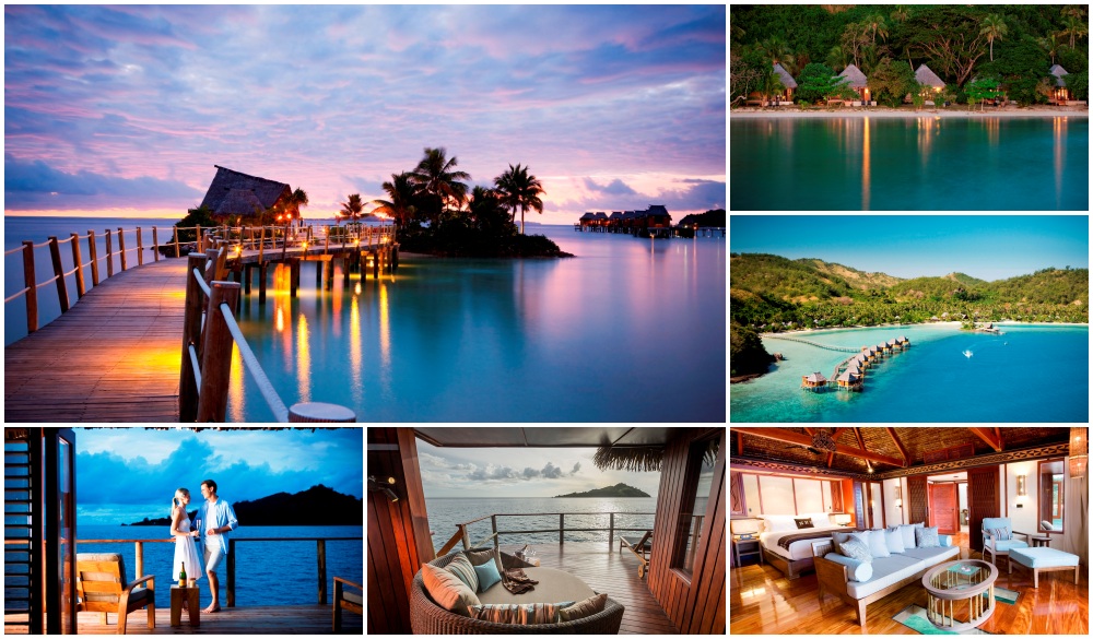 Likuliku Lagoon Resort, Fiji, overwater resort