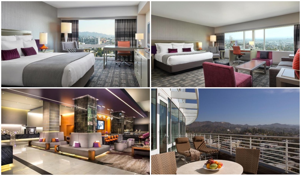 Loews Hollywood Hotel, Los Angeles, big family suites