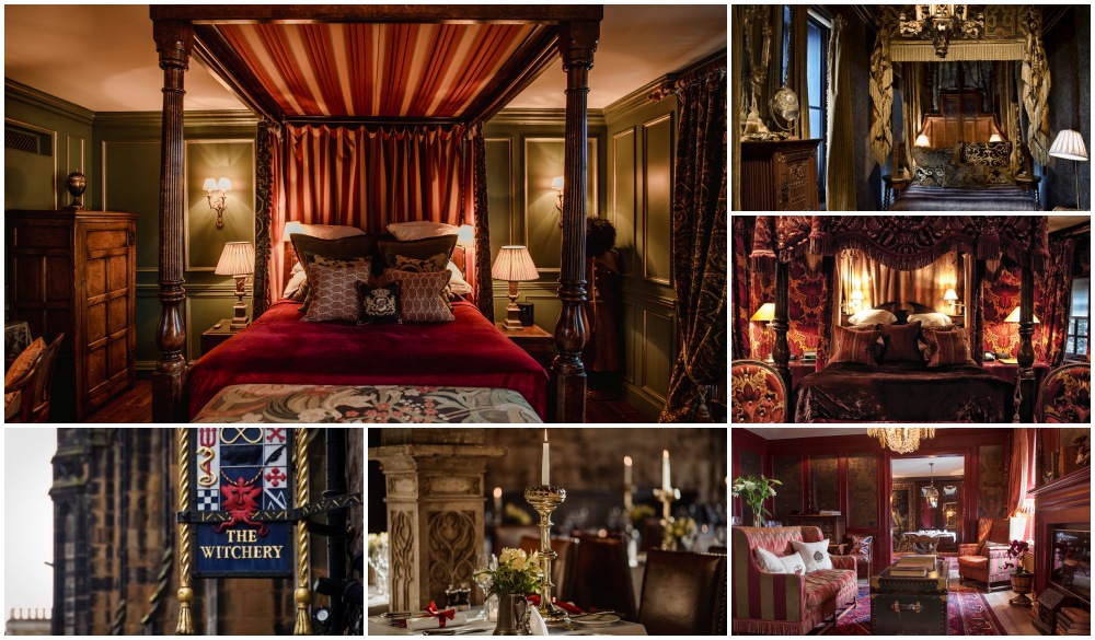 The Witchery by the Castle, unique hotel in Scotland