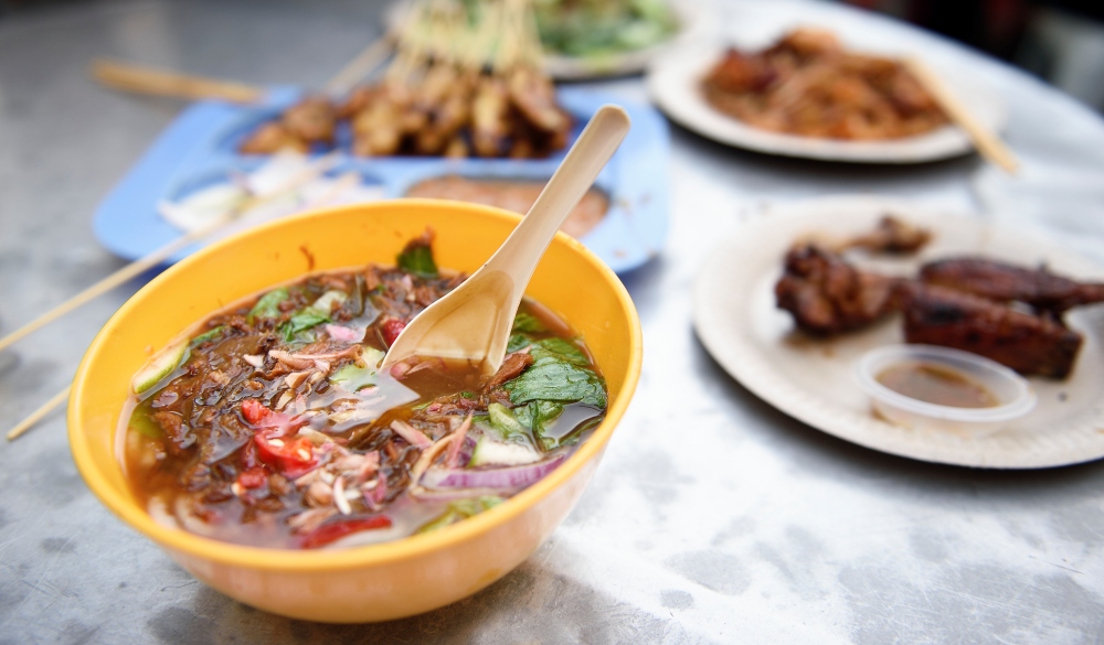 Penang laksa and Malaysian street food