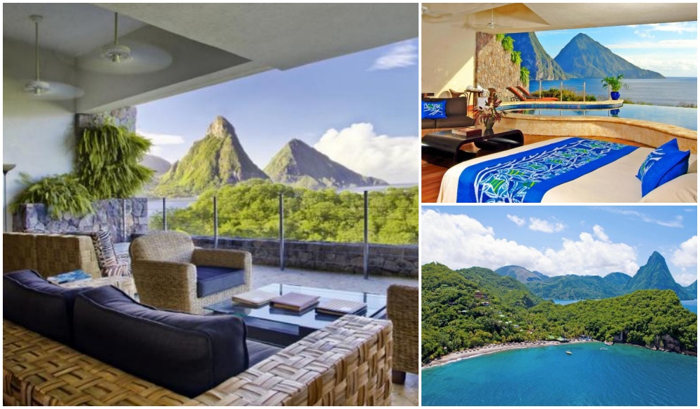 Jade Mountain – St Lucia, cliffside hotel in St. Lucia