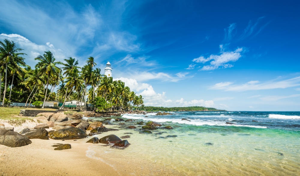 Aragum Bay in Sri Lanka