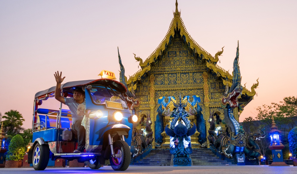 Thailand taxi called "Tuk Tuk"