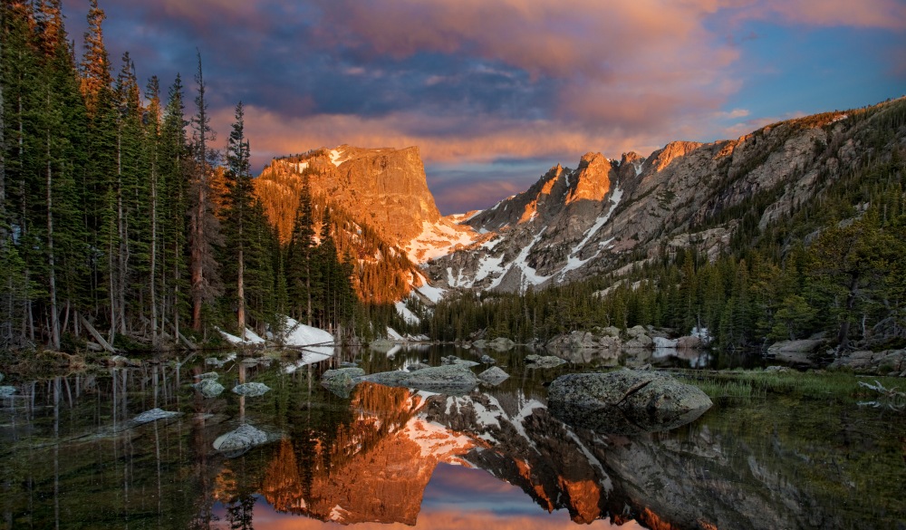 Dream Lake in Rocky Mountain National Park