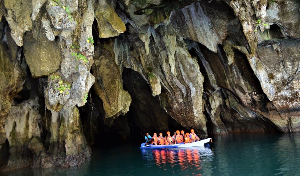 Puerto Princesa Underground River in Palawan, Philippines