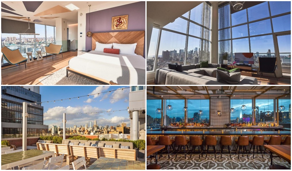 Hotel Indigo Lower East Side, NYC hotels with sky bars
