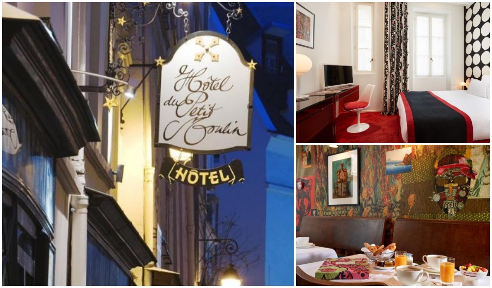 Hotel du Petit Moulin, paris neighbourhood