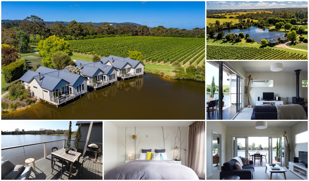 Lakeside Villas at Crittenden Estate, top hotel for wine tasting in Australia