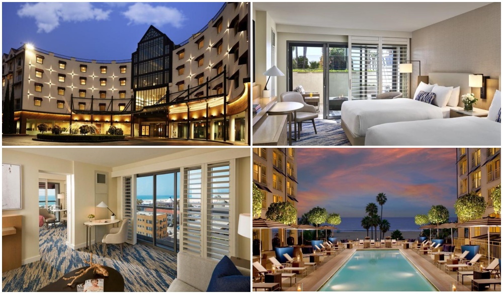 Loews Santa Monica Beach Hotel, top hotel for route 66 road trip