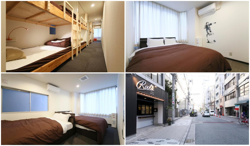 Roots Hostel Osaka, hotel to stay in osaka on a budget