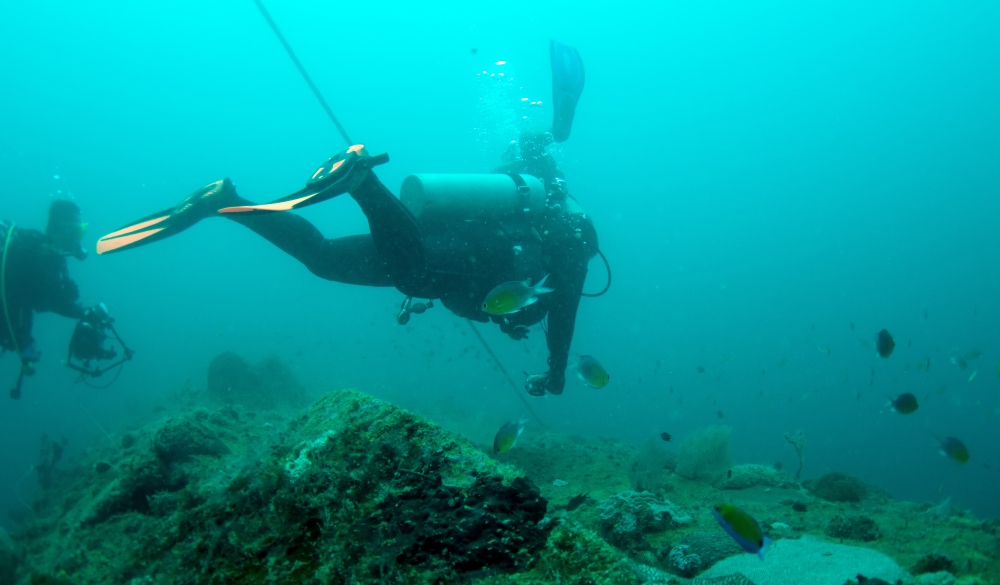 Scuba Diving in Coron Bay