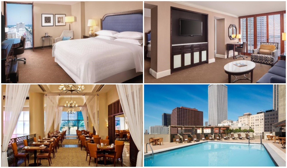 Sheraton New Orleans Hotel, top hotel in New Orleans Central Business District