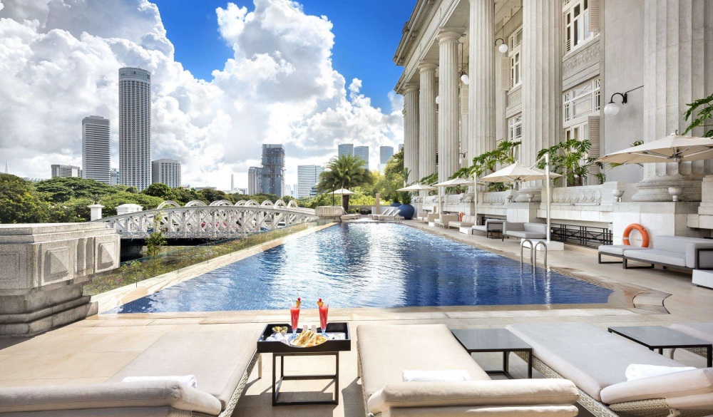 The Fullerton Hotel Singapore, best for staycation in Singapore