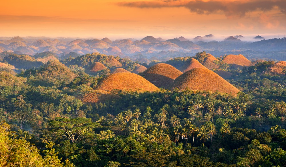 The Chocolate Hills, Bohol, Philippines