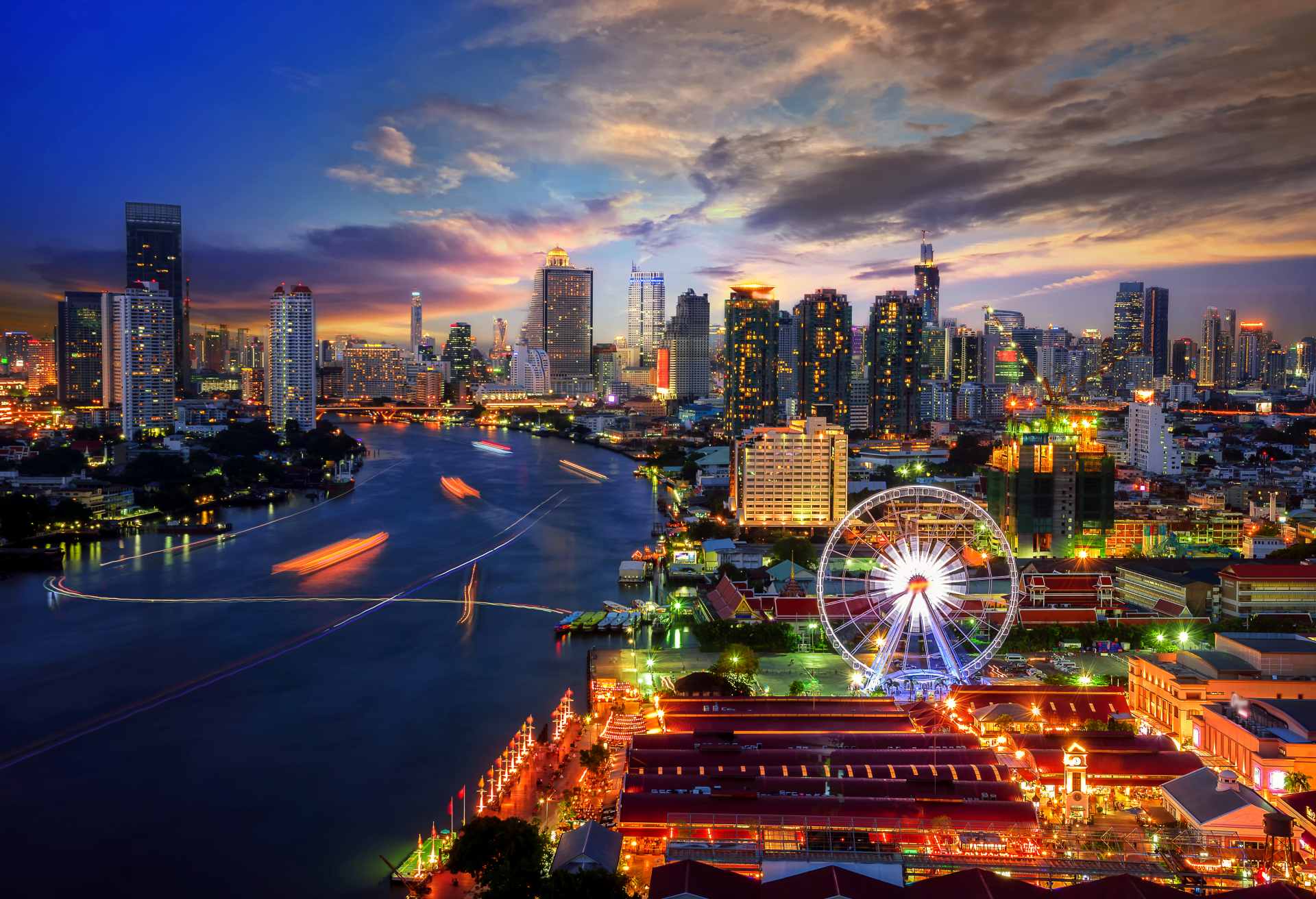 Bangkok cityscape