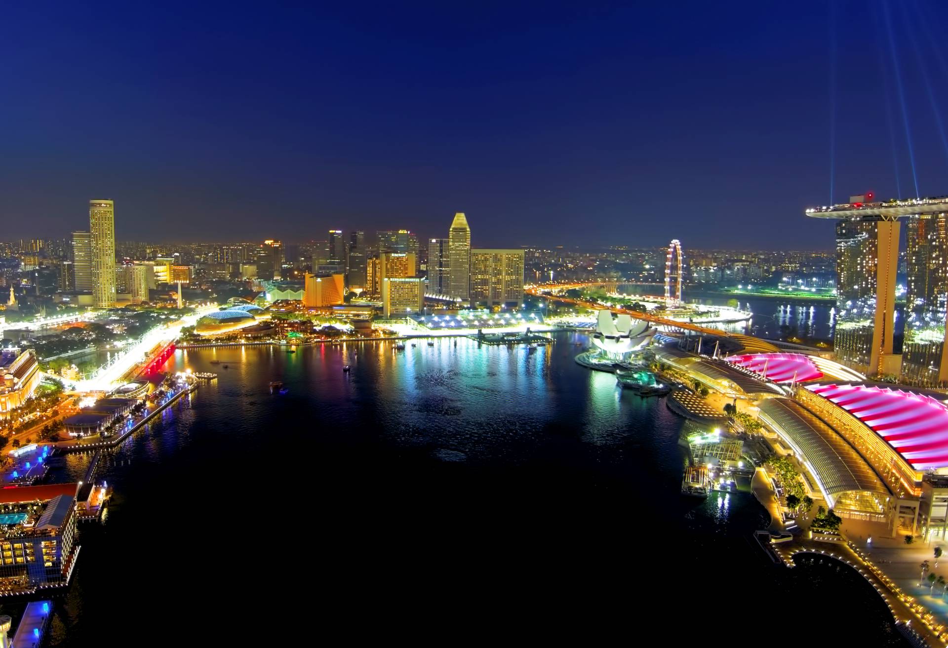 Singapore Marina Bay during Singapore Grand Prix