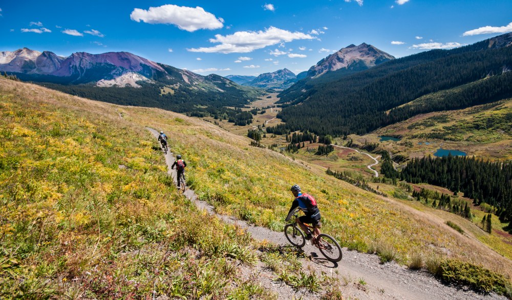 "trailriders 401" trail in crested butte, best mountain bike trails