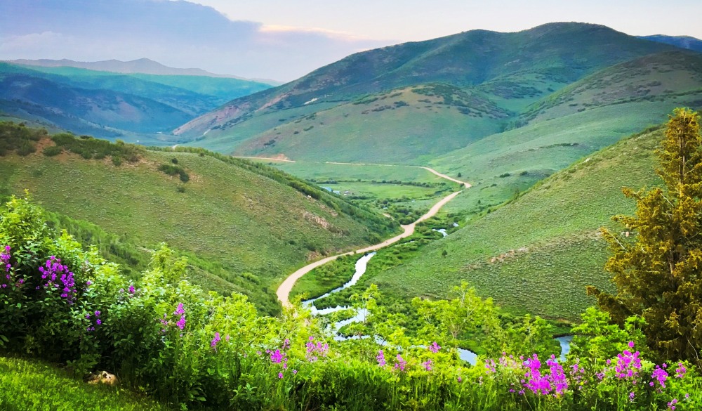 Mormon Trail in Park City, bike trail