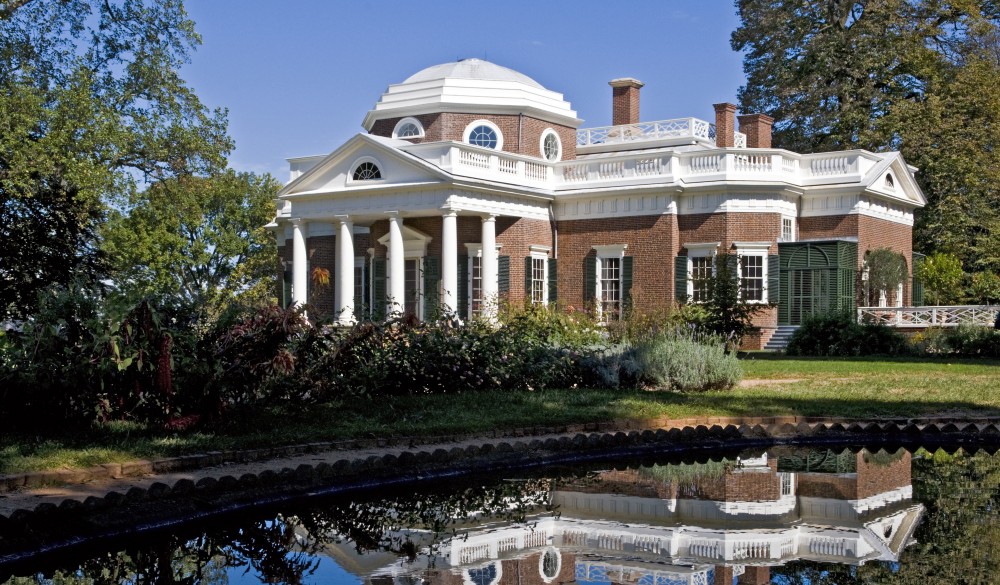 Monticello , UNESCO site in the US