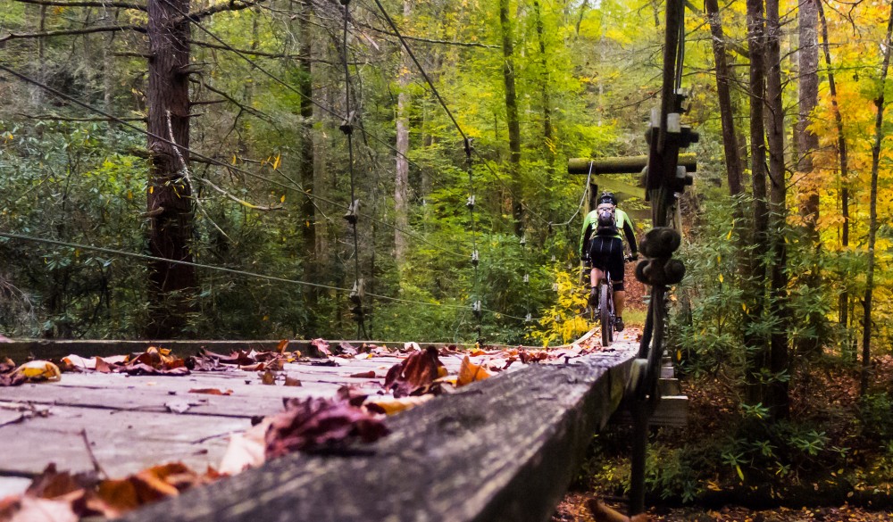 South Mills River Trail in Pisgah National Forest. best mountain bike trails