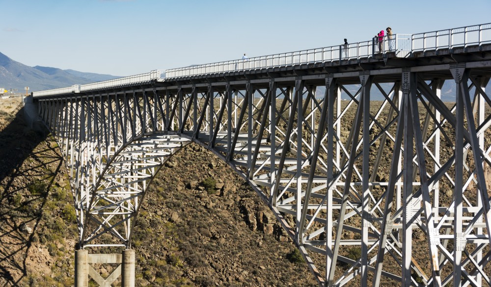 New Mexico, Taos, Rio Grande Gorge Bridge