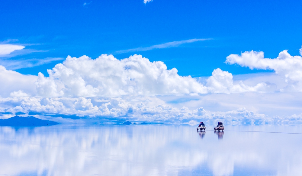 Cars On Salt Flat, bucket list