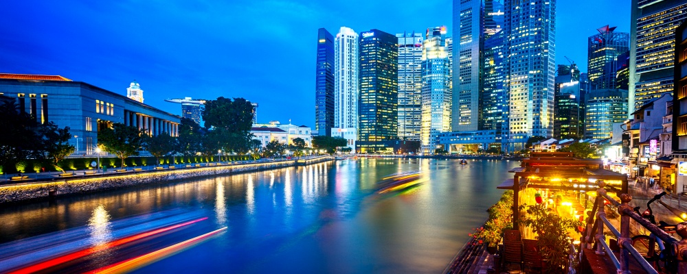 The Singapore River and Boat Quay