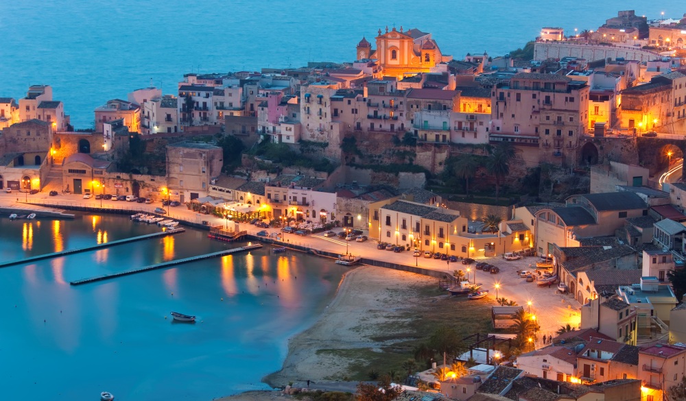 Castellammare del Golfo Harbor, Sicily, Italy