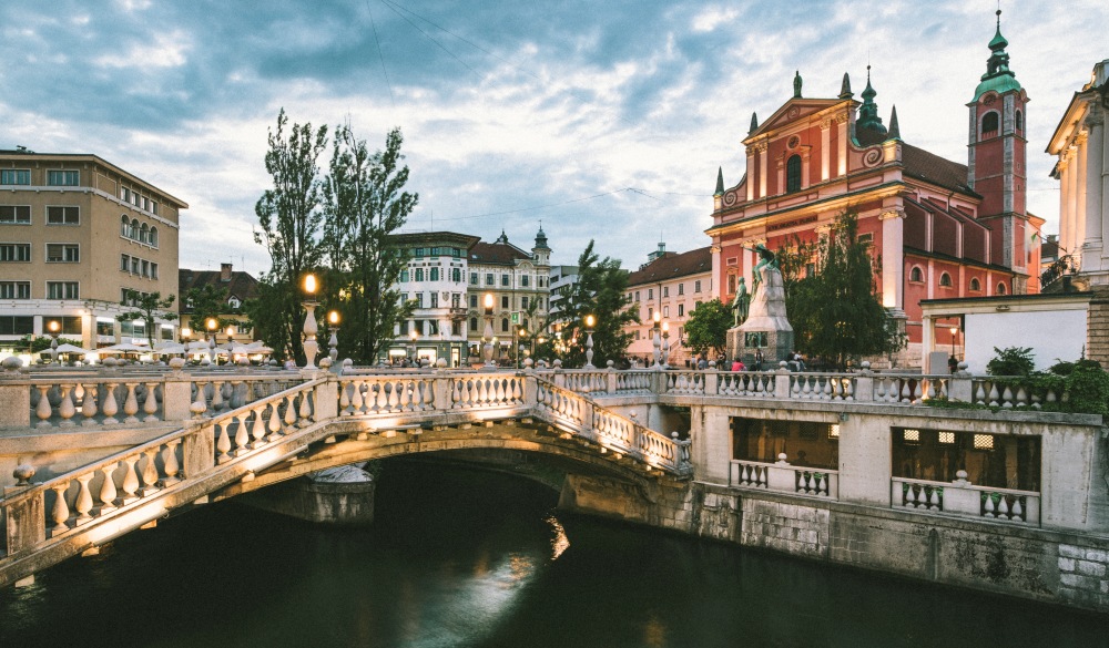 Ljubljana, Slovenia, East Europe.