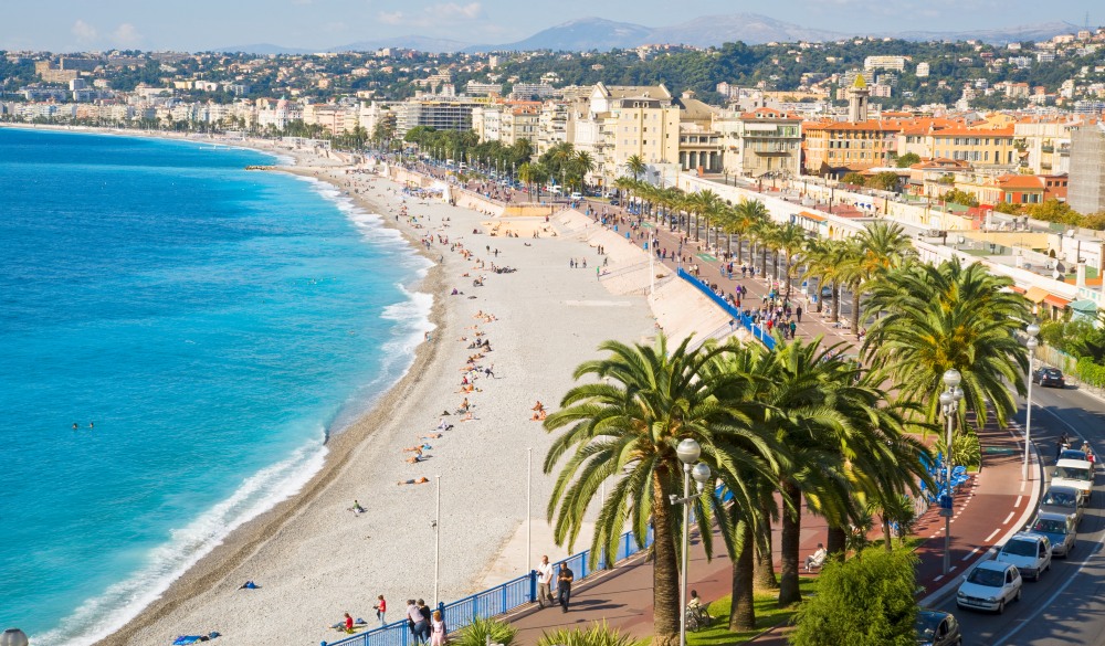 Promenade d'Anglais, Nice, Cote d'Azur, France