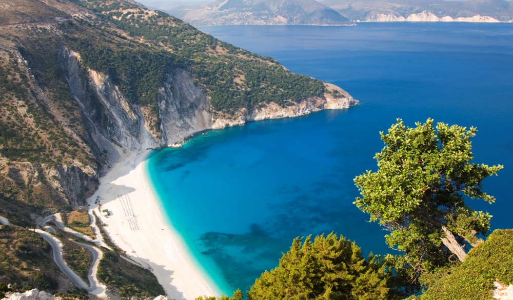 Myrtos beach