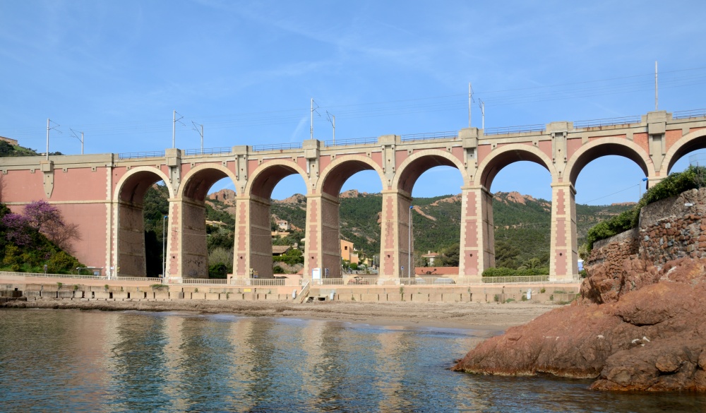 Antheor Viaduct & Beach St Raphael