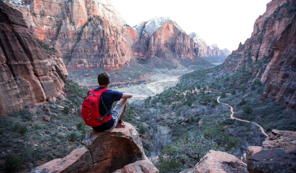 hiking in Zion, best hike in the US