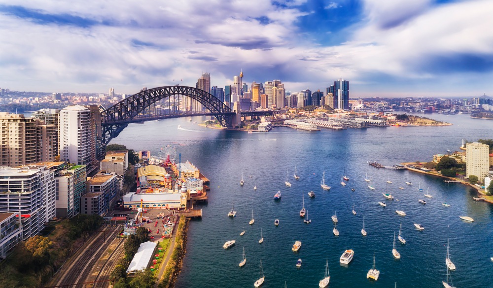 Lavender bay of Sydney harbour