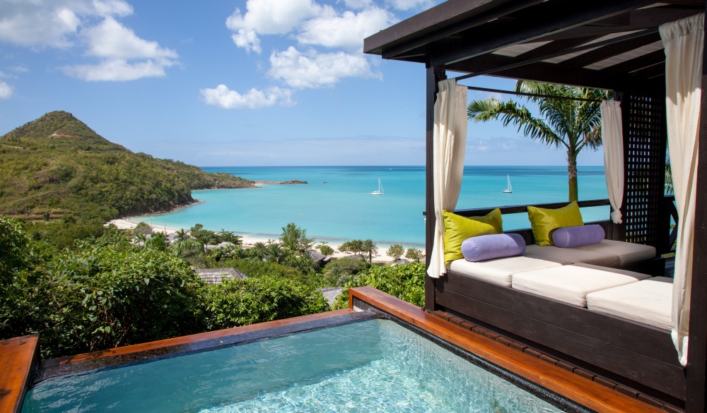 Hermitage Bay, hotel for a crowd-free vacation