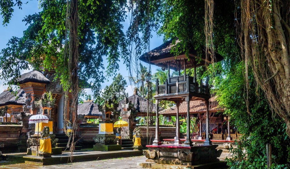 Balinese village temple