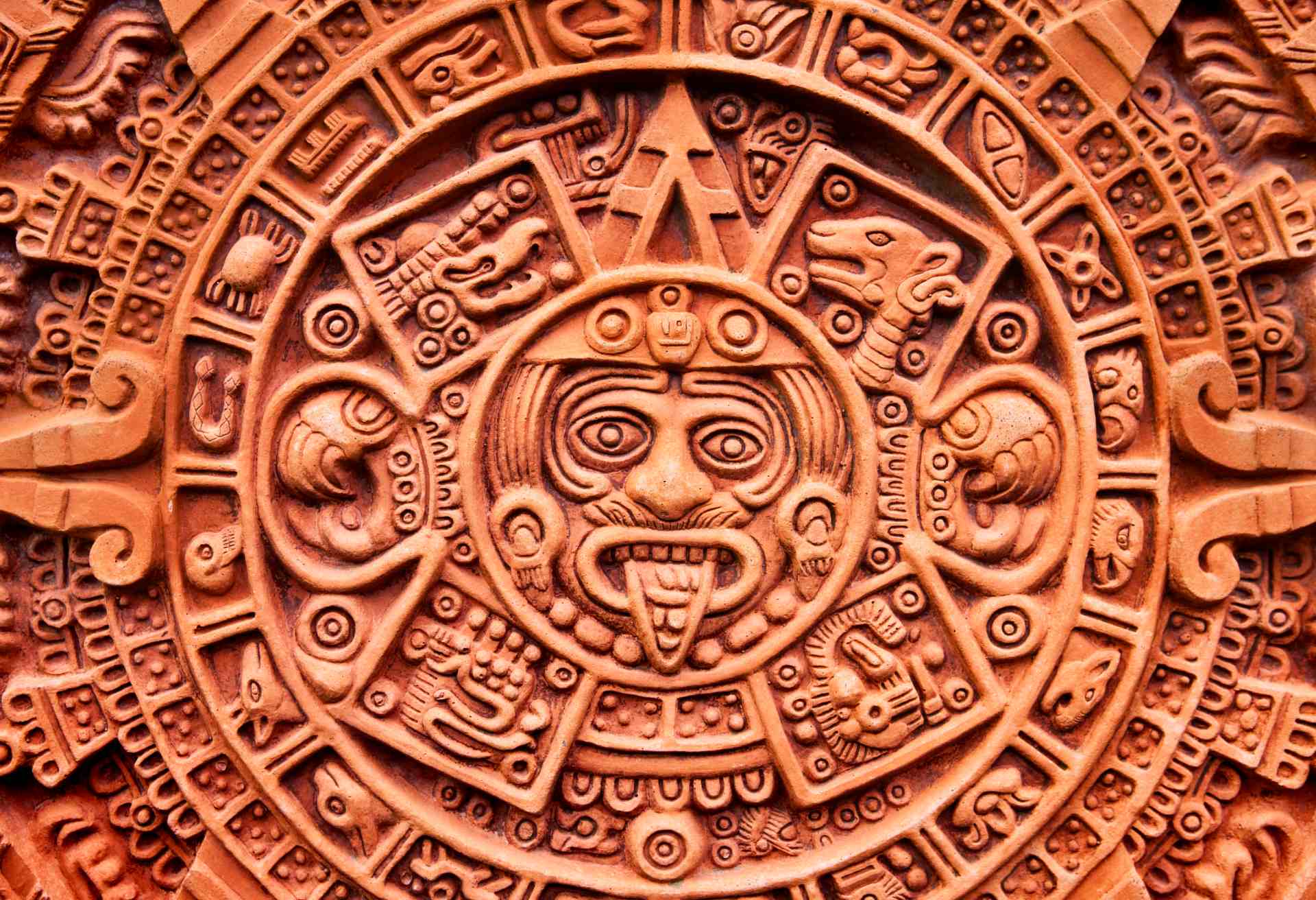 Aztec calendar Stone of the Sun