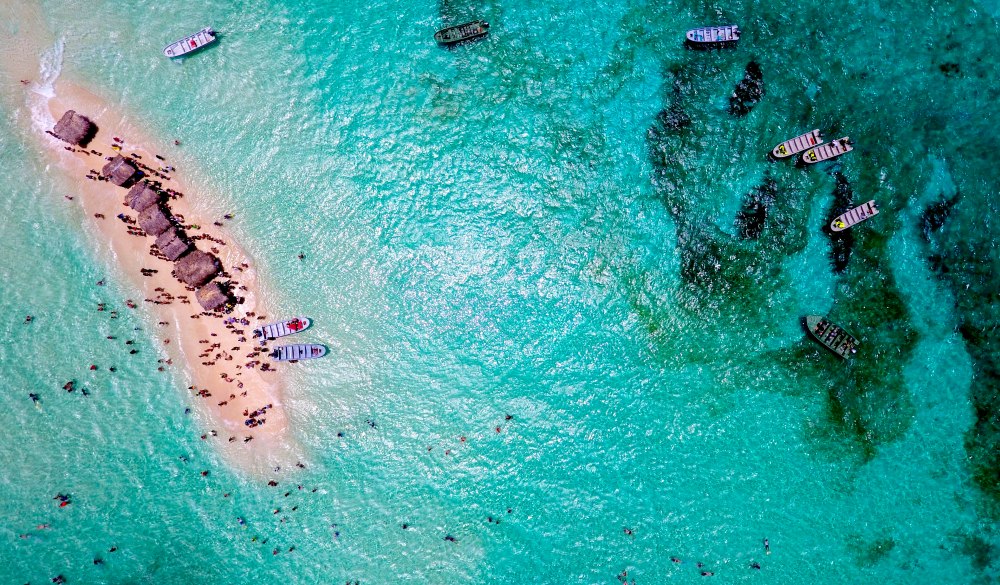 Crowd At Beach