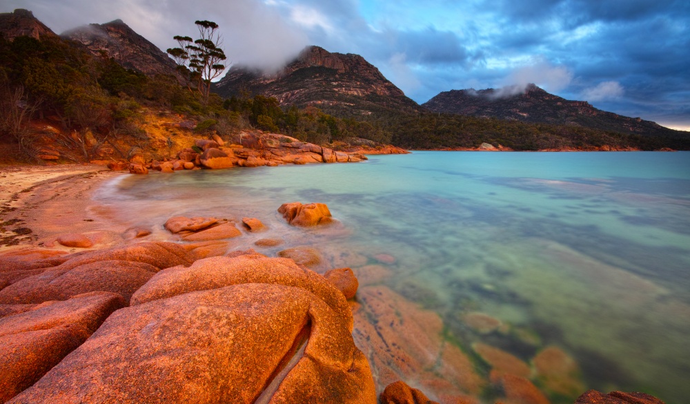 Honeymoon Bay Freycinet Peninsula Tasmania, romantic destinations in Australia