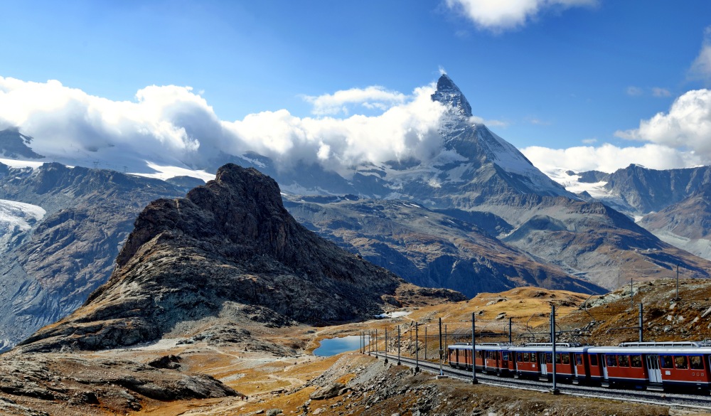 Train et Cervin, scenic train ride