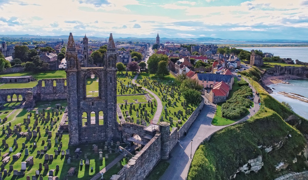 St.Andrews, scottish highlands road trip destinations