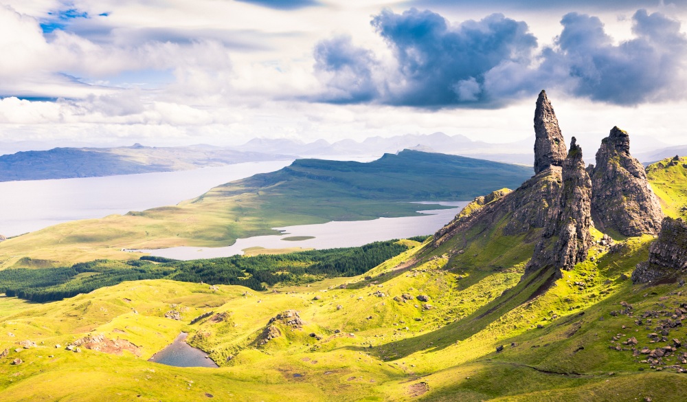 Old Man of Storr, scottish highlands road trip destinations