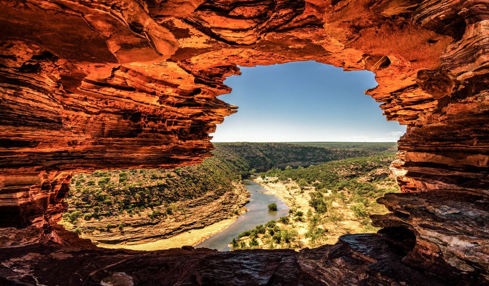 Nature Window at Kalbarri National Park, Western Australia