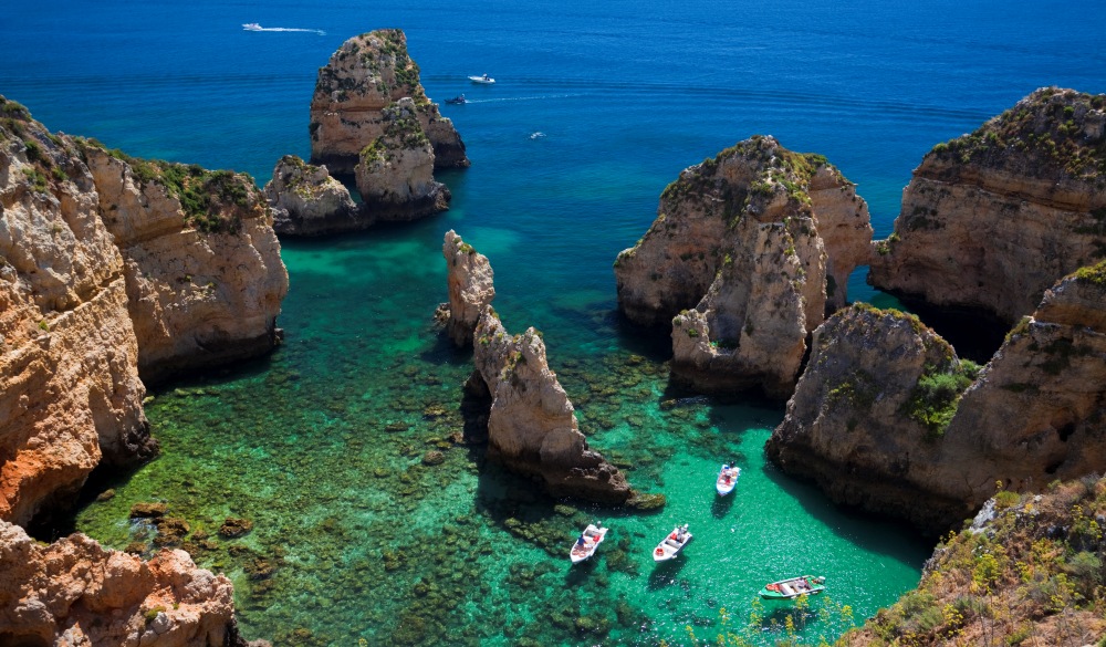 Ponta da Piedade, destination for portugal road trip