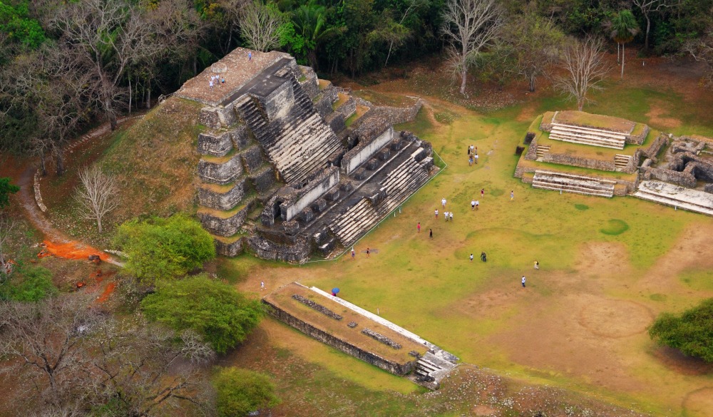 Ruins of the ancient Mayan Altun Ha