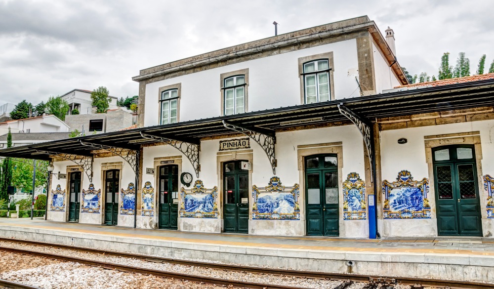 train station in the small town of Pinhao