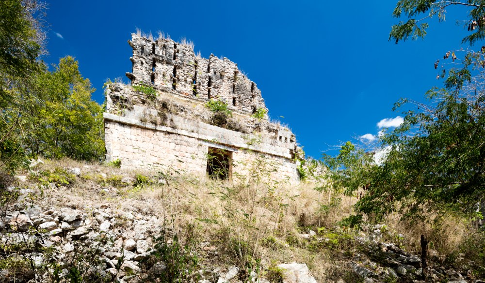 El Mirador temple, Sayil Archeological site, Yucatan, Mexico, mayan sites to visit
