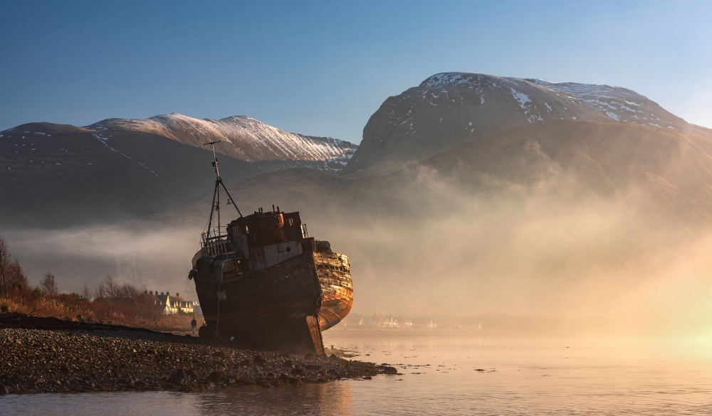 Ben Nevis & Corpach Shipwreck, Scotland, UK.